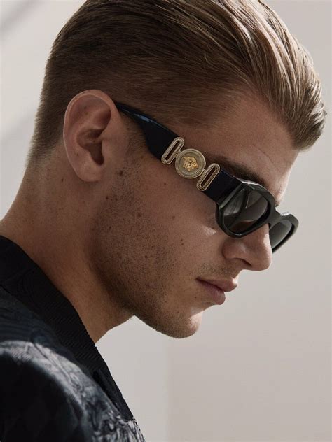 versace glasses men biggie|Versace irregular biggie sunglasses.